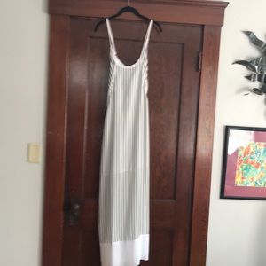 Stripped Calvin Klein maxi